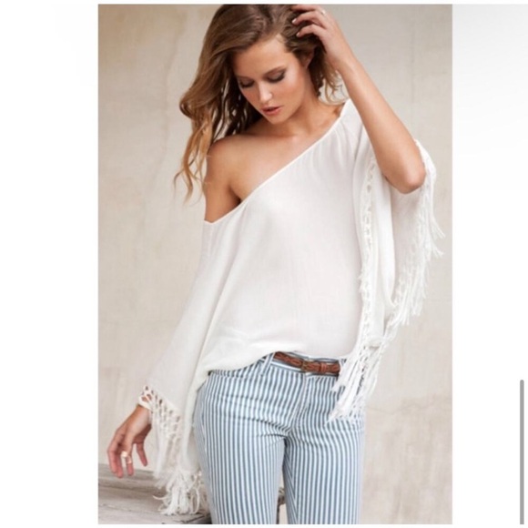 Pistola Women Size 26 Pant Cara Skinny blue white - Picture 5 of 5